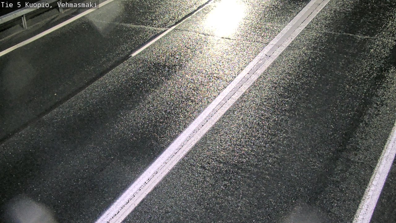 Weather Camera Image Road 5 Kuopio, Vehmasmäki, Kuopio, Pohjois-Savo