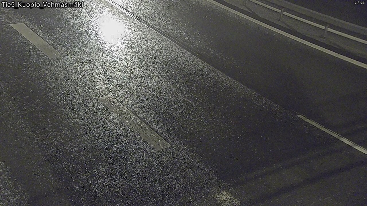 Weather Camera Image Road 5 Kuopio, Vehmasmäki, Kuopio, Pohjois-Savo