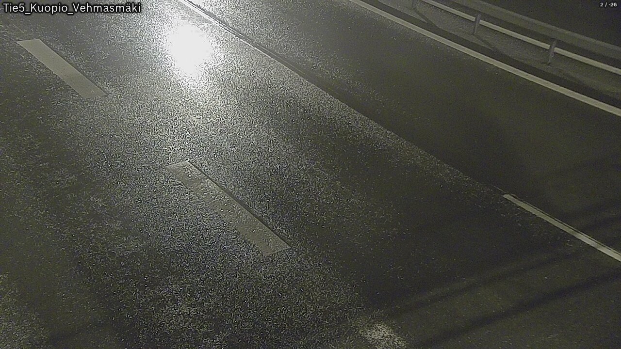 Weather Camera Image Road 5 Kuopio, Vehmasmäki, Kuopio, Pohjois-Savo