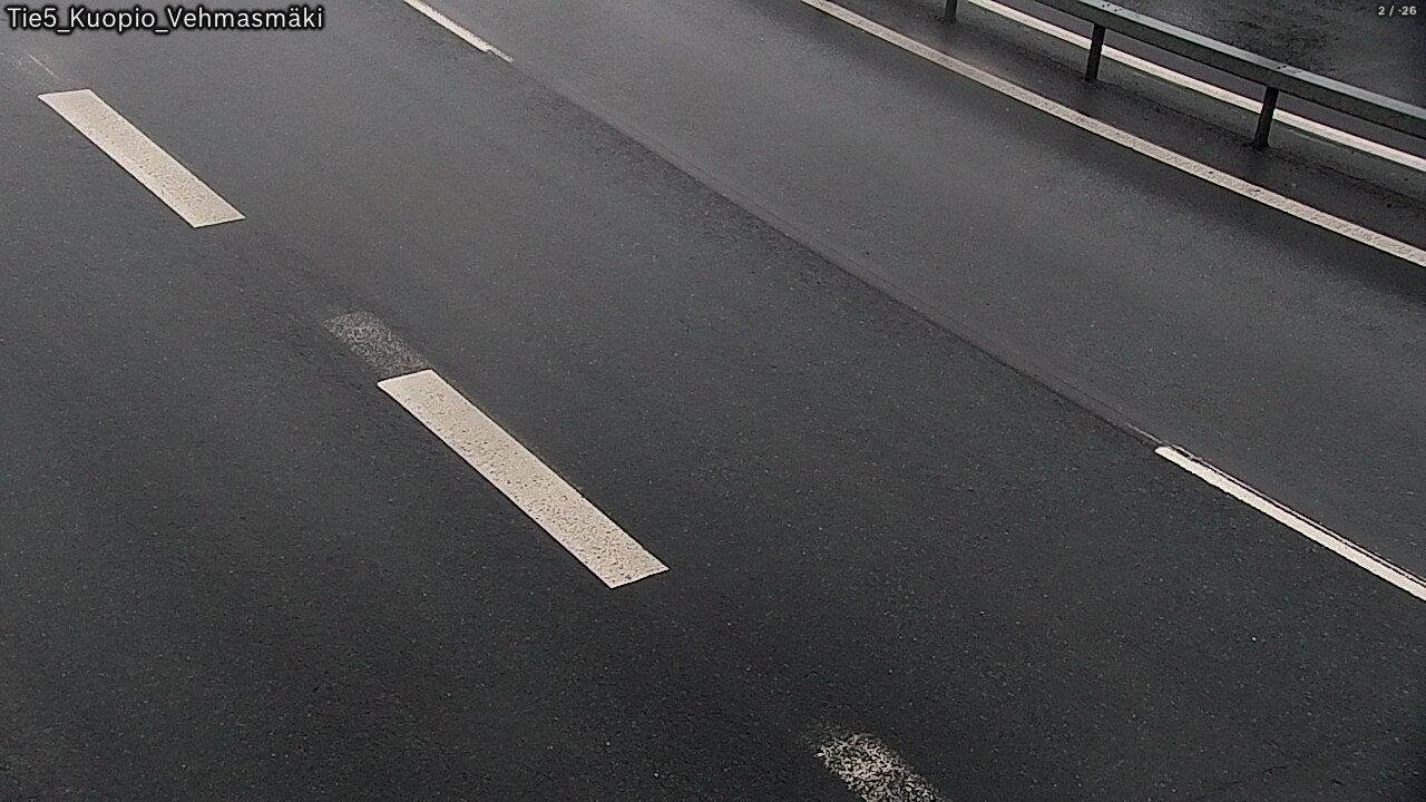 Weather Camera Image Väg 5 Kuopio, Vehmasmäki, Kuopio, Pohjois-Savo