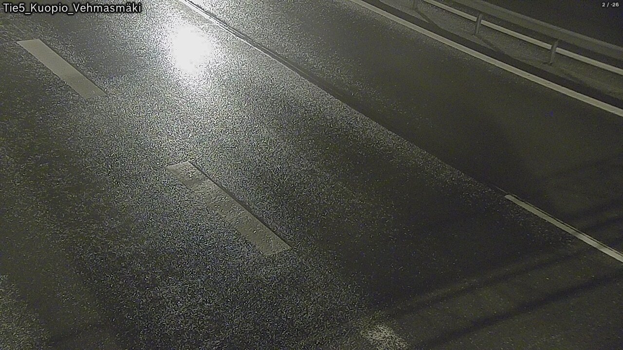 Weather Camera Image Road 5 Kuopio, Vehmasmäki, Kuopio, Pohjois-Savo