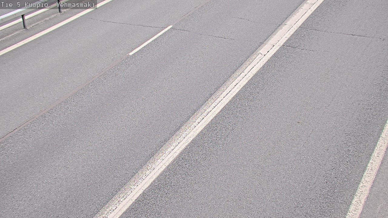 Weather Camera Image Väg 5 Kuopio, Vehmasmäki, Kuopio, Pohjois-Savo