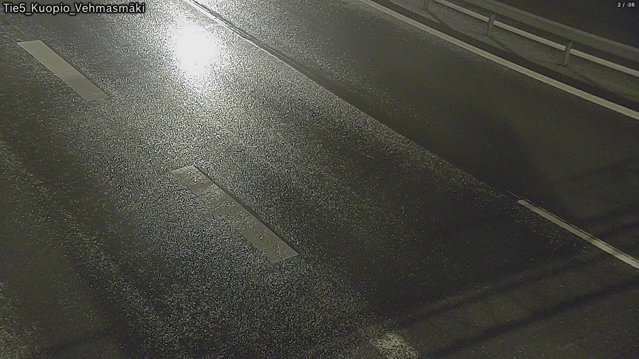 Weather Camera Image Road 5 Kuopio, Vehmasmäki, Kuopio, Pohjois-Savo