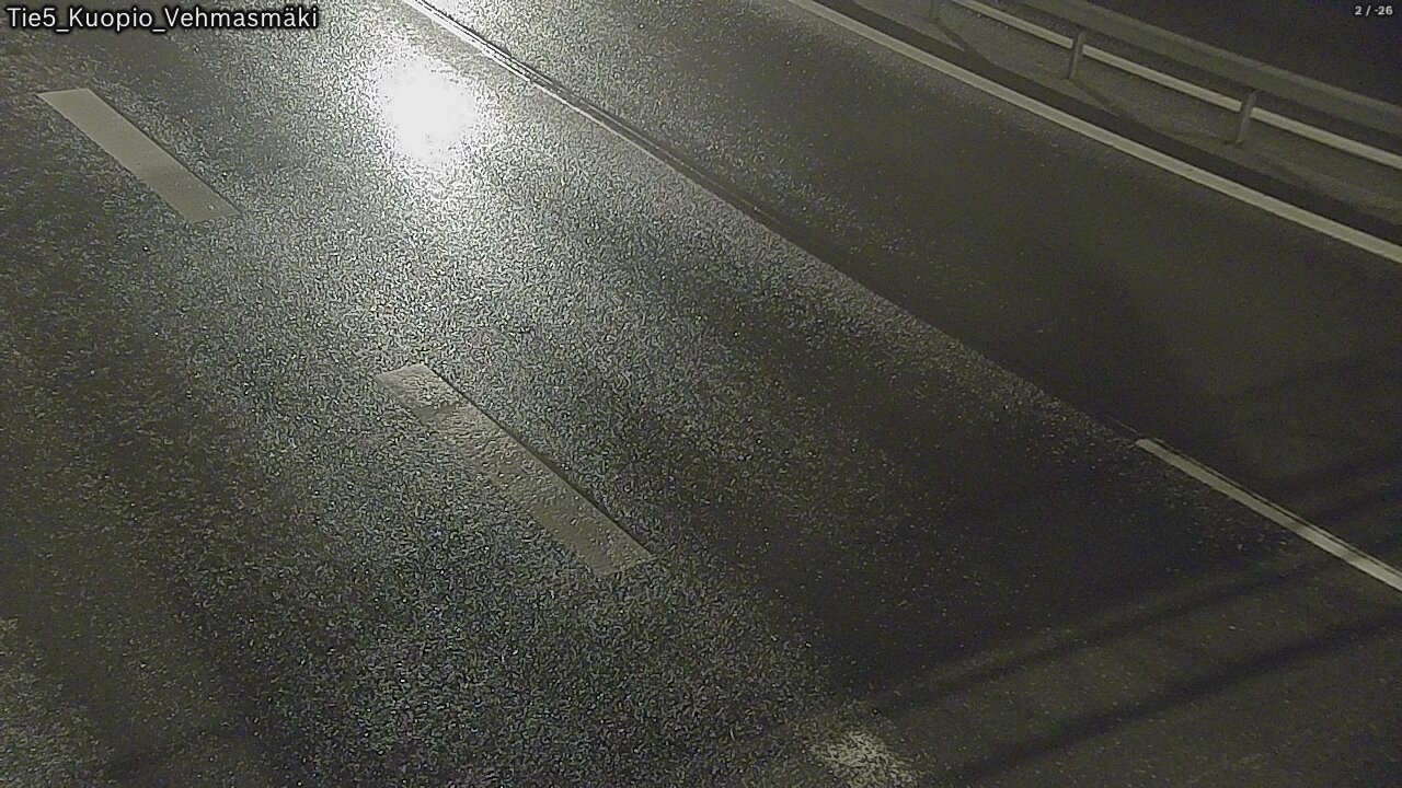 Weather Camera Image Road 5 Kuopio, Vehmasmäki, Kuopio, Pohjois-Savo