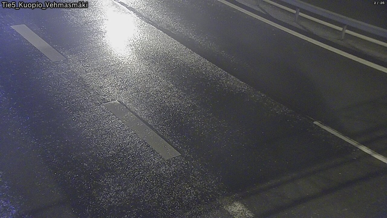 Weather Camera Image Väg 5 Kuopio, Vehmasmäki, Kuopio, Pohjois-Savo