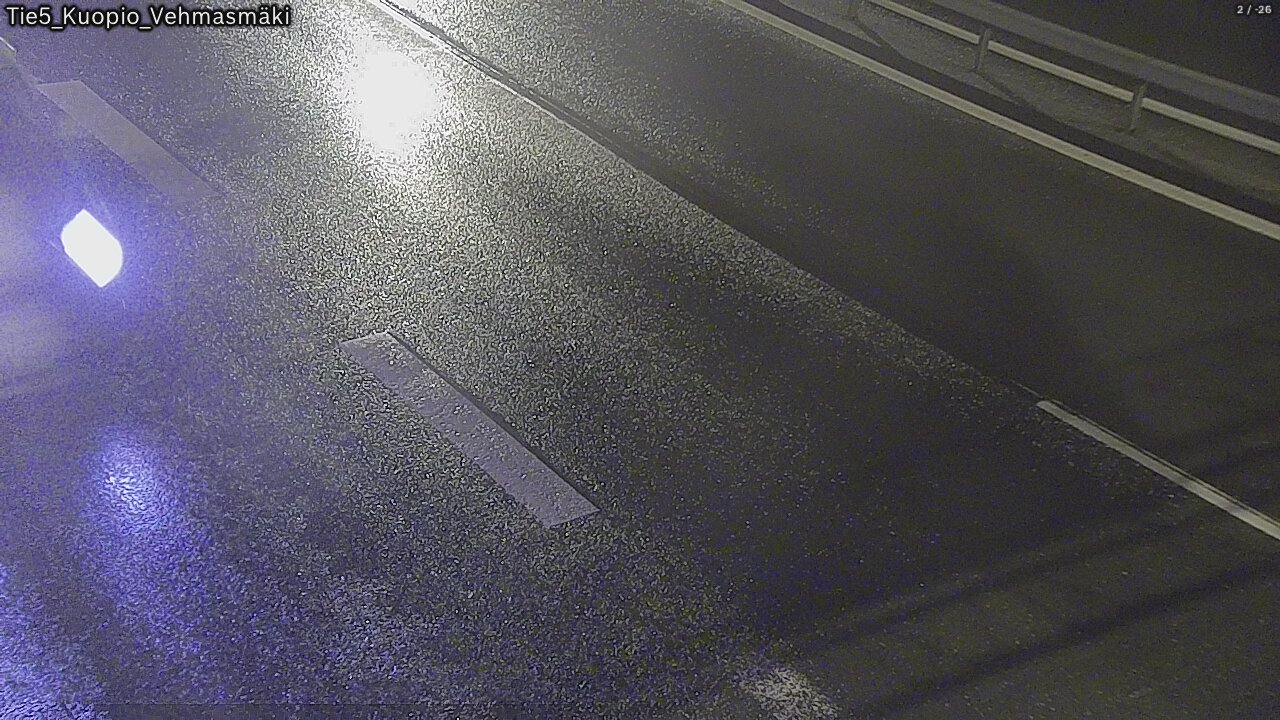 Weather Camera Image Väg 5 Kuopio, Vehmasmäki, Kuopio, Pohjois-Savo
