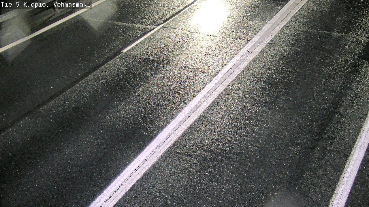Weather Camera Image Road 5 Kuopio, Vehmasmäki, Kuopio, Pohjois-Savo