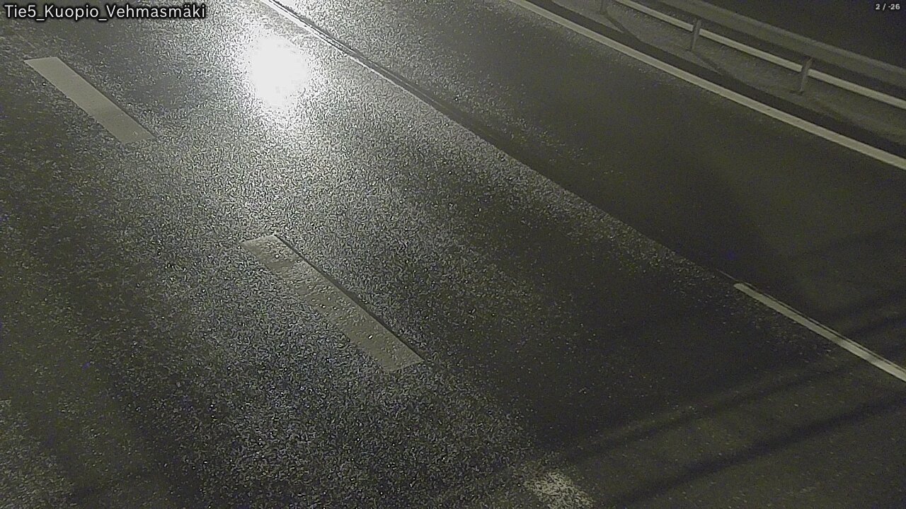 Weather Camera Image Road 5 Kuopio, Vehmasmäki, Kuopio, Pohjois-Savo