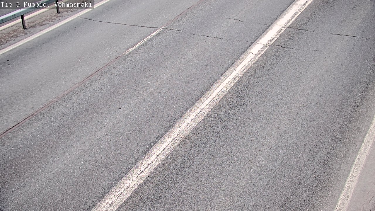 Weather Camera Image Road 5 Kuopio, Vehmasmäki, Kuopio, Pohjois-Savo