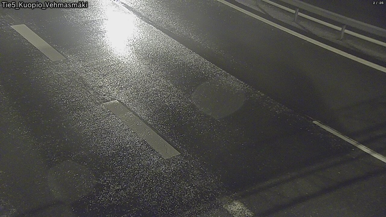 Weather Camera Image Väg 5 Kuopio, Vehmasmäki, Kuopio, Pohjois-Savo