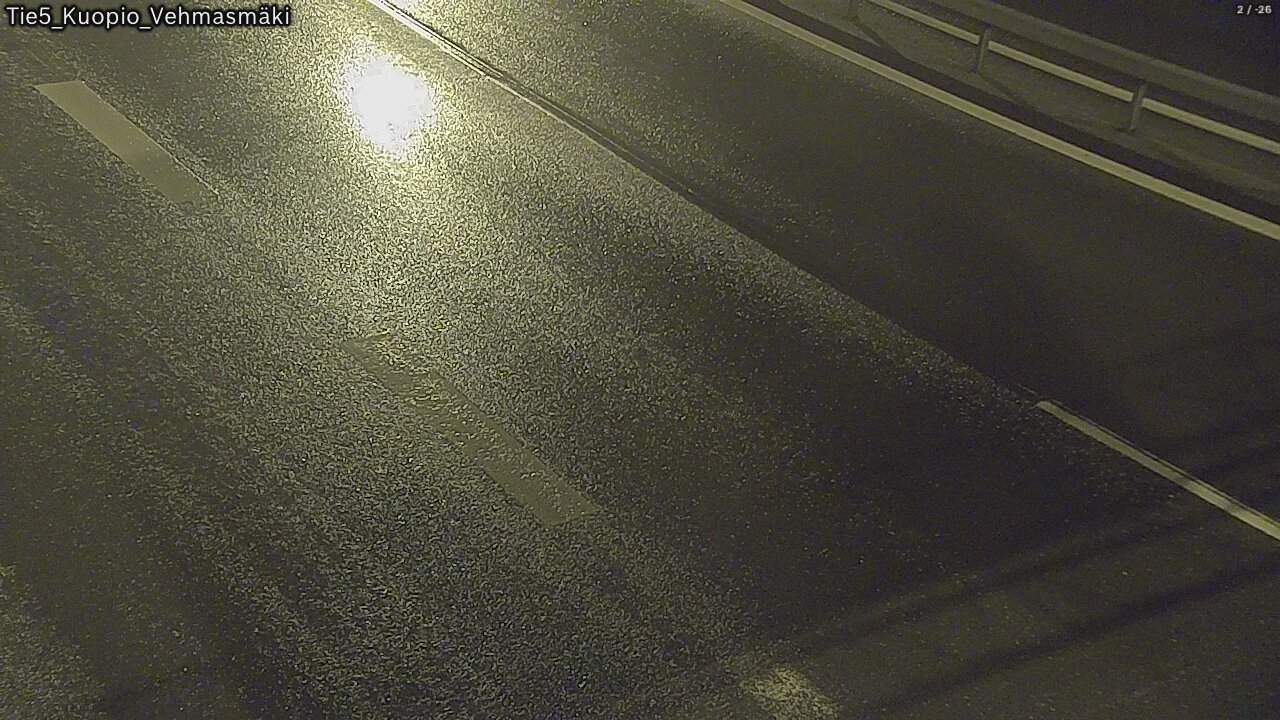 Weather Camera Image Road 5 Kuopio, Vehmasmäki, Kuopio, Pohjois-Savo