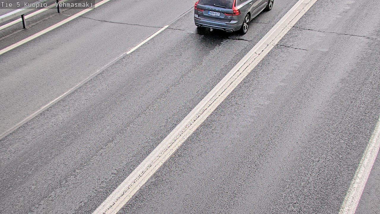 Weather Camera Image Road 5 Kuopio, Vehmasmäki, Kuopio, Pohjois-Savo