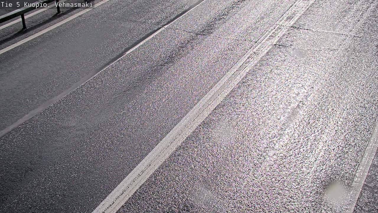 Weather Camera Image Road 5 Kuopio, Vehmasmäki, Kuopio, Pohjois-Savo