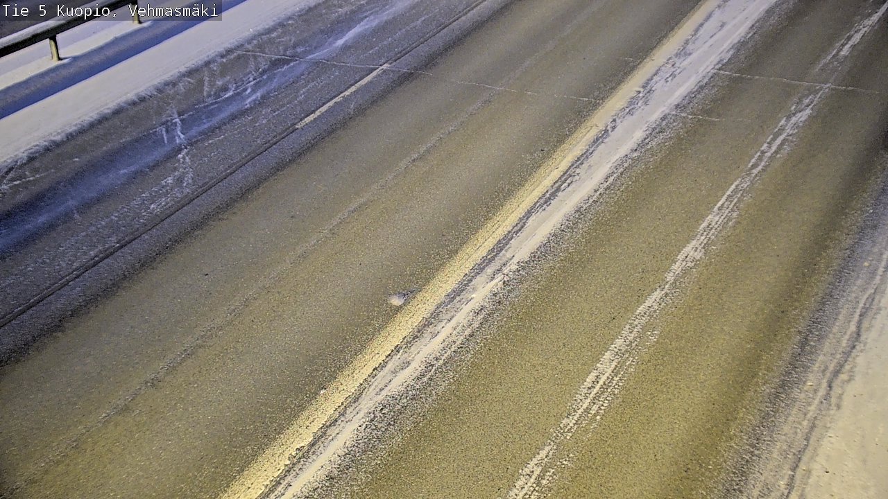 Weather Camera Image Väg 5 Kuopio, Vehmasmäki, Kuopio, Pohjois-Savo