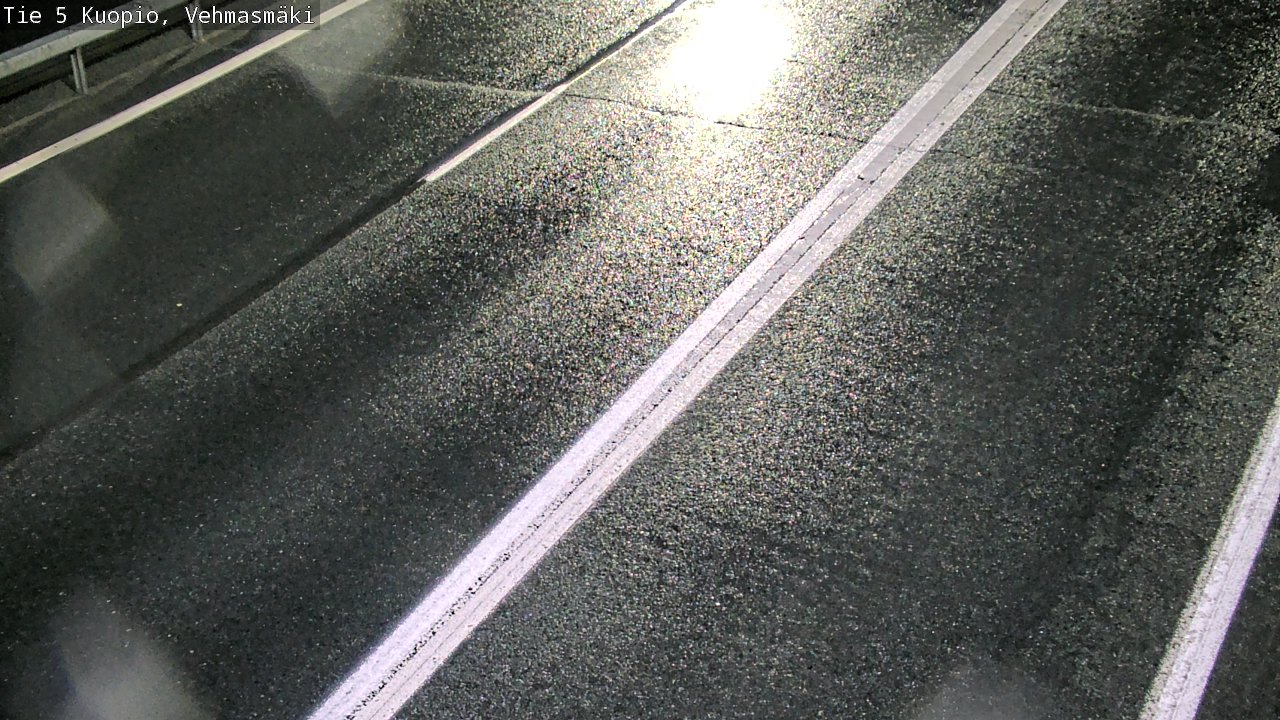 Weather Camera Image Road 5 Kuopio, Vehmasmäki, Kuopio, Pohjois-Savo