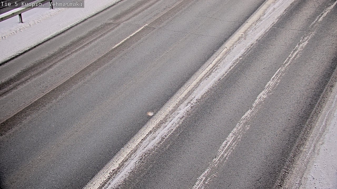 Weather Camera Image Väg 5 Kuopio, Vehmasmäki, Kuopio, Pohjois-Savo