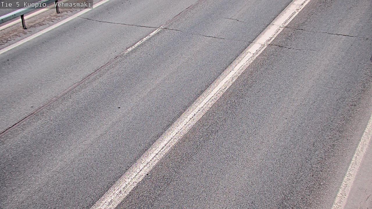 Weather Camera Image Road 5 Kuopio, Vehmasmäki, Kuopio, Pohjois-Savo