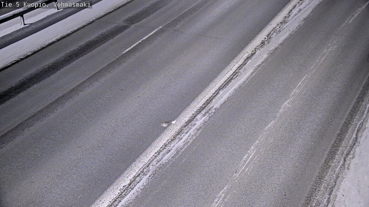 Weather Camera Image Väg 5 Kuopio, Vehmasmäki, Kuopio, Pohjois-Savo
