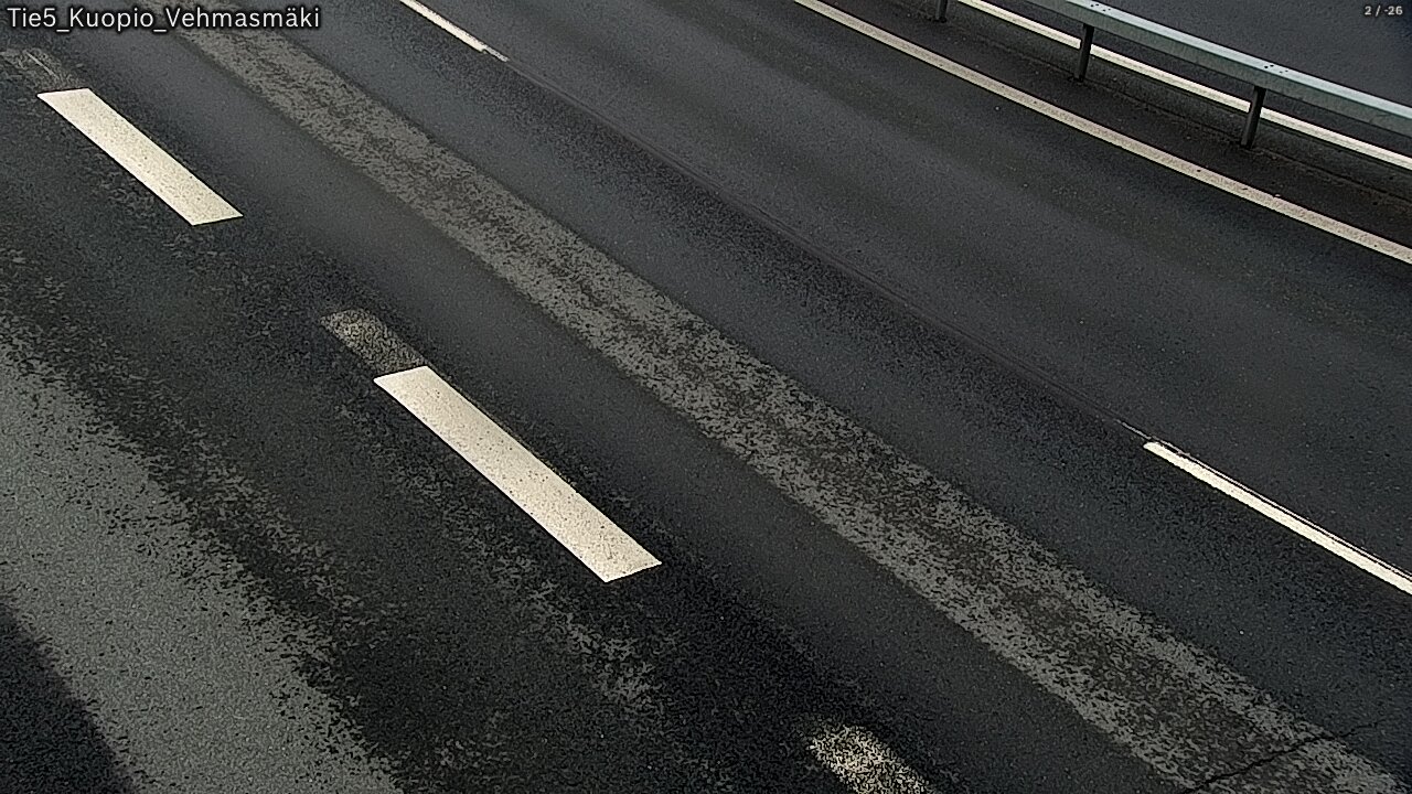 Weather Camera Image Väg 5 Kuopio, Vehmasmäki, Kuopio, Pohjois-Savo