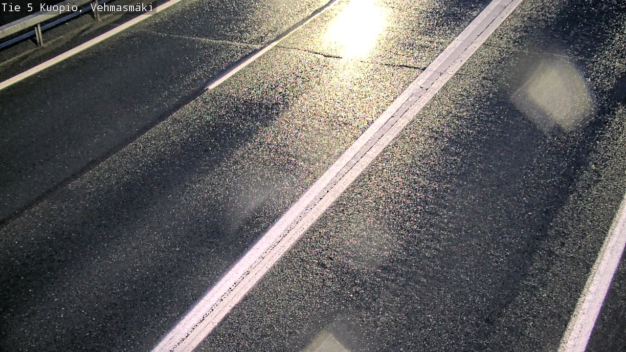 Weather Camera Image Road 5 Kuopio, Vehmasmäki, Kuopio, Pohjois-Savo