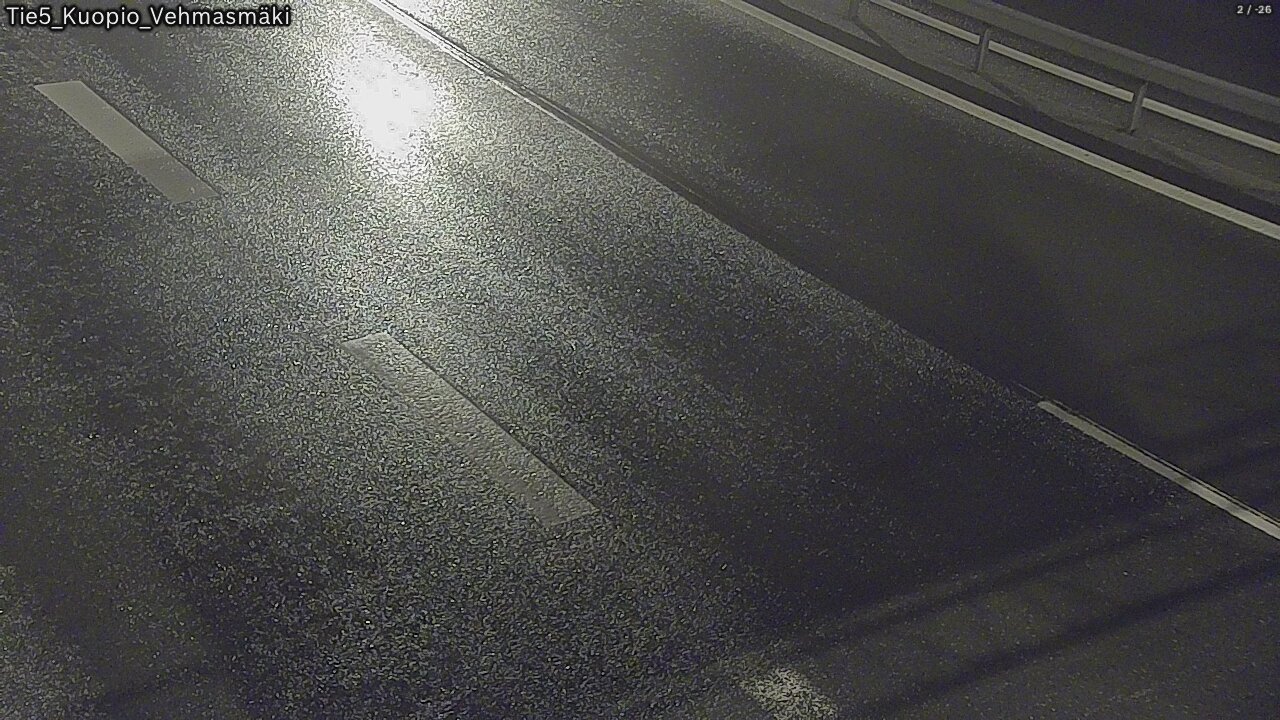 Weather Camera Image Road 5 Kuopio, Vehmasmäki, Kuopio, Pohjois-Savo