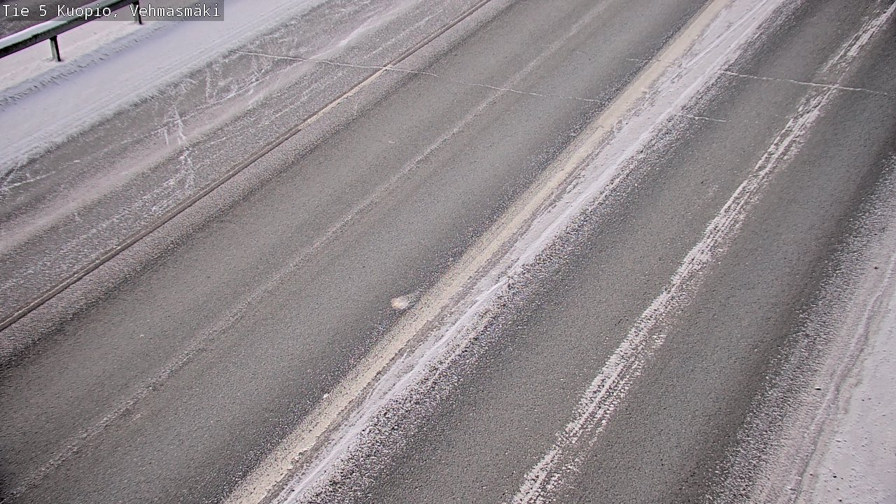 Weather Camera Image Väg 5 Kuopio, Vehmasmäki, Kuopio, Pohjois-Savo