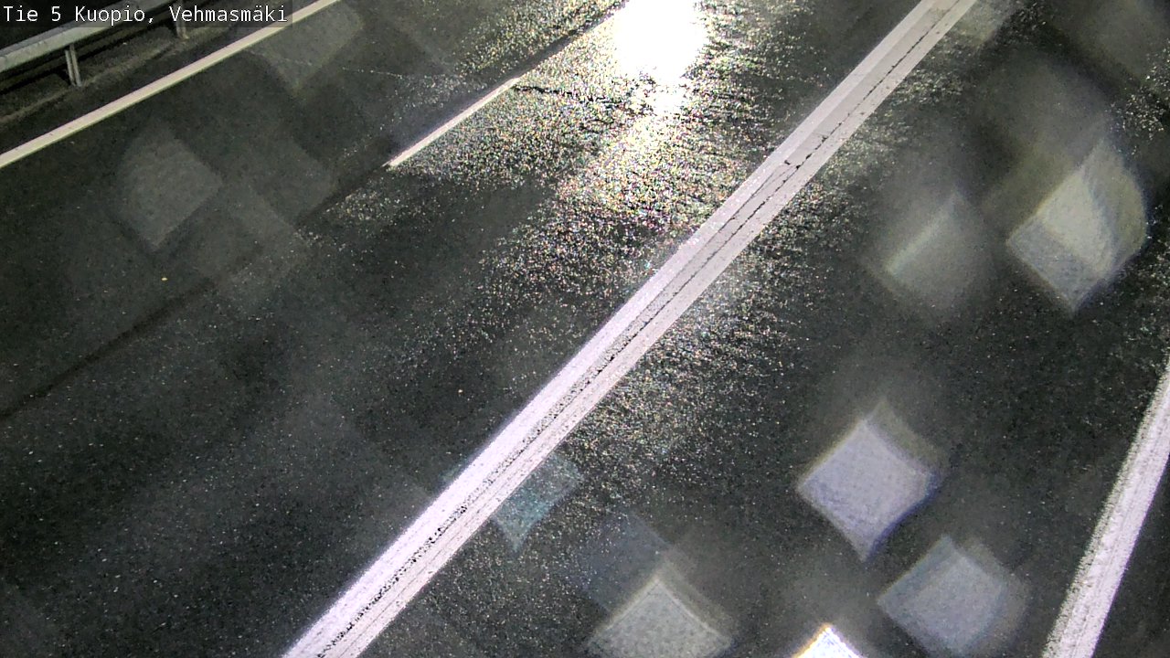 Weather Camera Image Road 5 Kuopio, Vehmasmäki, Kuopio, Pohjois-Savo