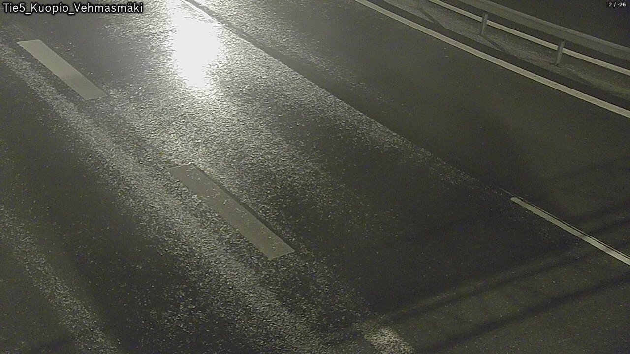 Weather Camera Image Väg 5 Kuopio, Vehmasmäki, Kuopio, Pohjois-Savo