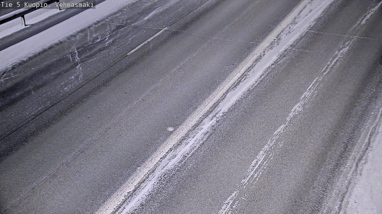 Weather Camera Image Väg 5 Kuopio, Vehmasmäki, Kuopio, Pohjois-Savo