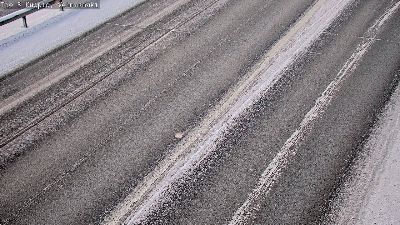 Weather Camera Image Väg 5 Kuopio, Vehmasmäki, Kuopio, Pohjois-Savo