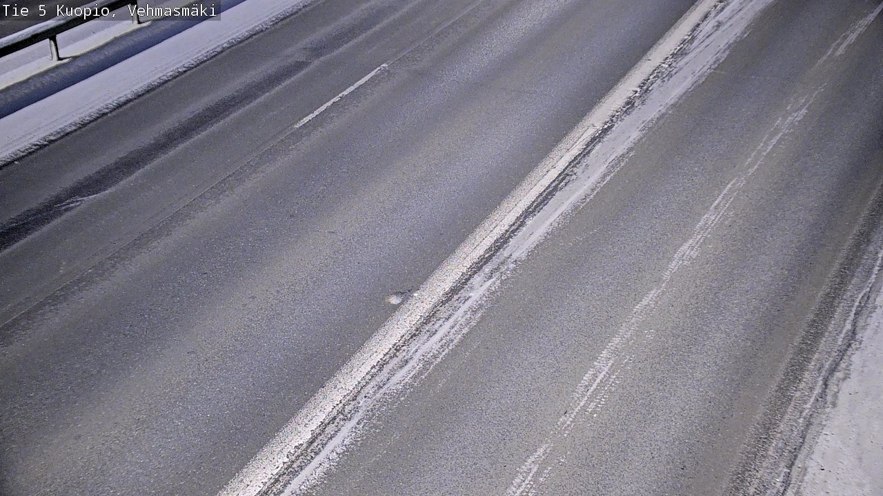 Weather Camera Image Väg 5 Kuopio, Vehmasmäki, Kuopio, Pohjois-Savo