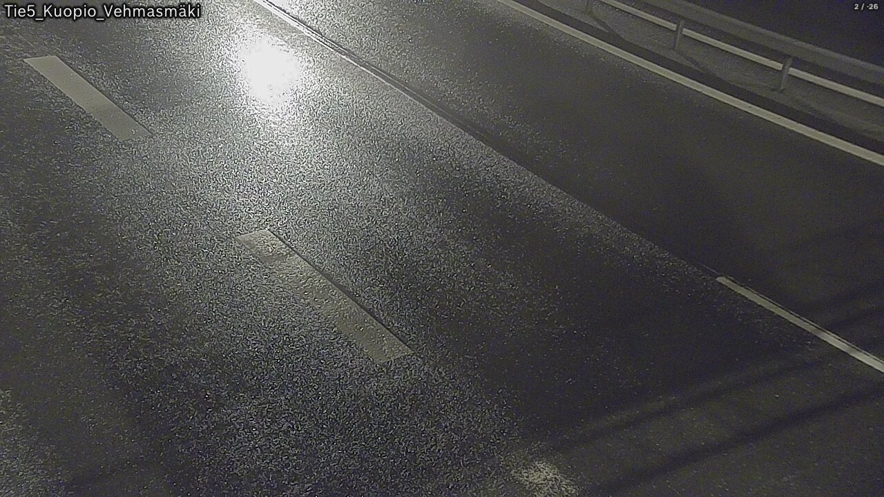 Weather Camera Image Road 5 Kuopio, Vehmasmäki, Kuopio, Pohjois-Savo