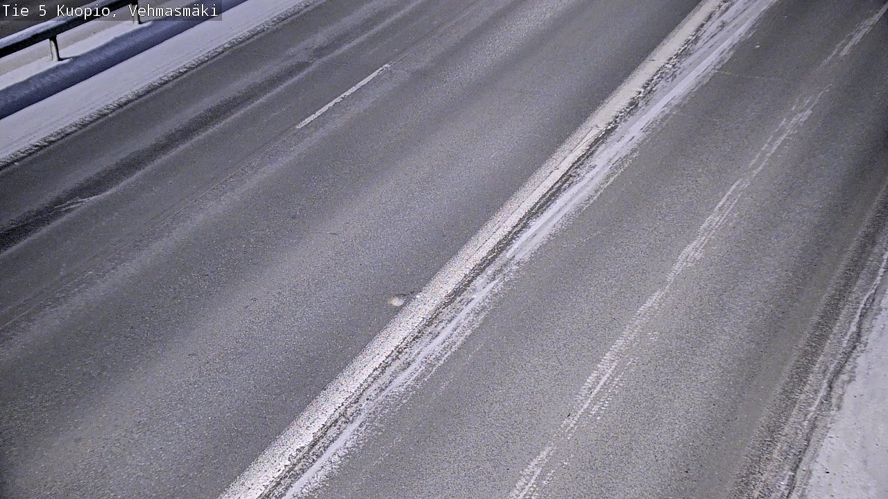 Weather Camera Image Väg 5 Kuopio, Vehmasmäki, Kuopio, Pohjois-Savo