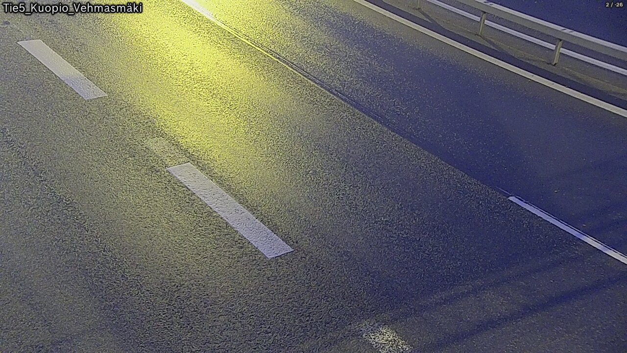 Weather Camera Image Väg 5 Kuopio, Vehmasmäki, Kuopio, Pohjois-Savo
