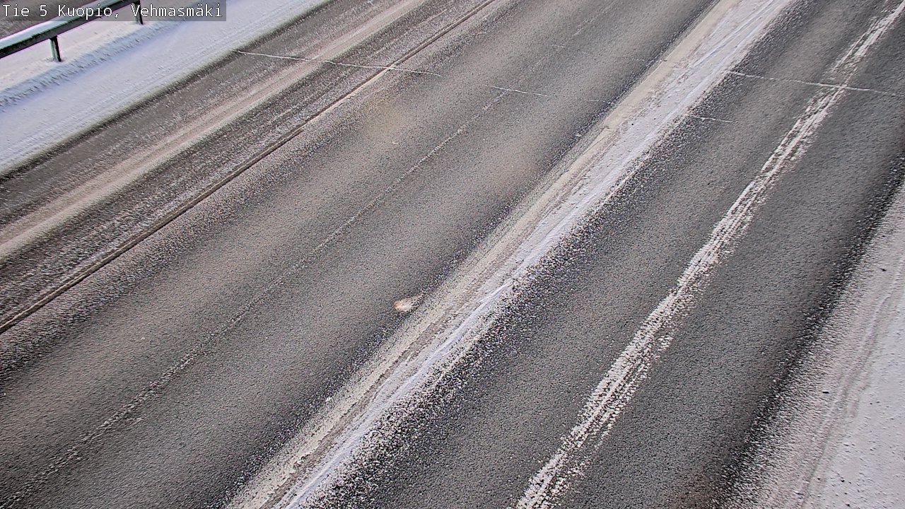 Weather Camera Image Väg 5 Kuopio, Vehmasmäki, Kuopio, Pohjois-Savo