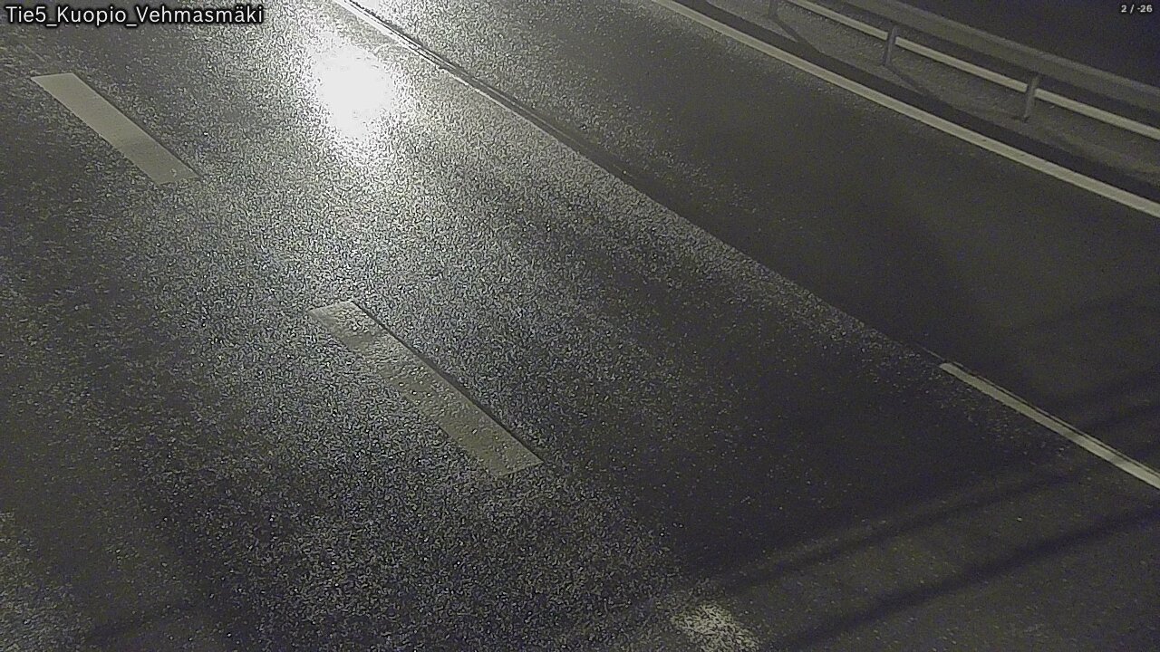 Weather Camera Image Road 5 Kuopio, Vehmasmäki, Kuopio, Pohjois-Savo