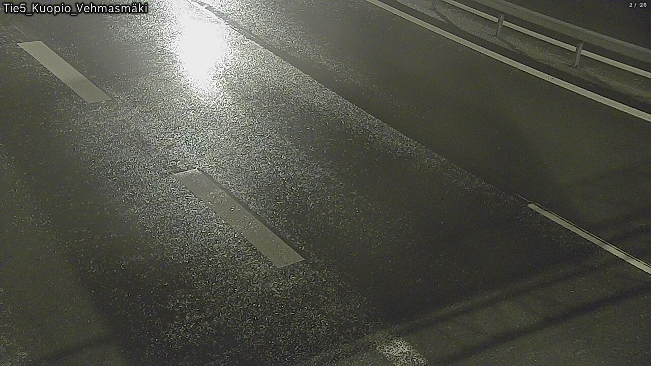 Weather Camera Image Väg 5 Kuopio, Vehmasmäki, Kuopio, Pohjois-Savo