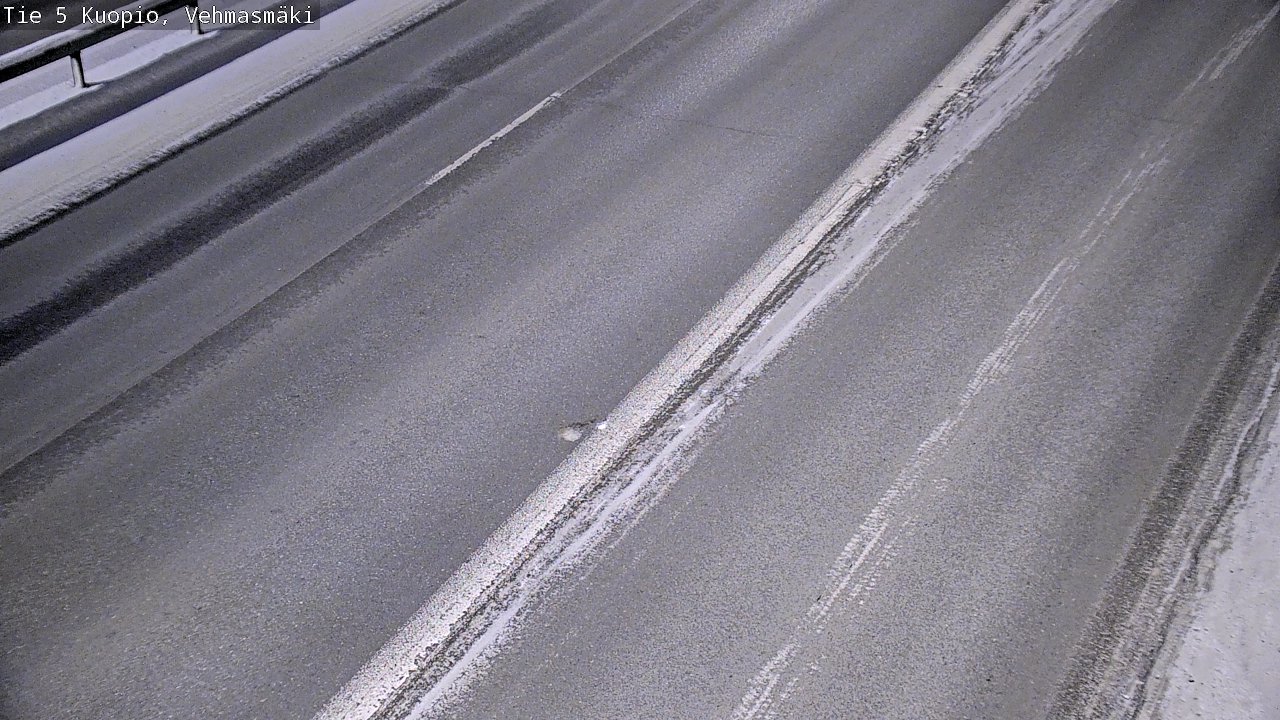 Weather Camera Image Väg 5 Kuopio, Vehmasmäki, Kuopio, Pohjois-Savo