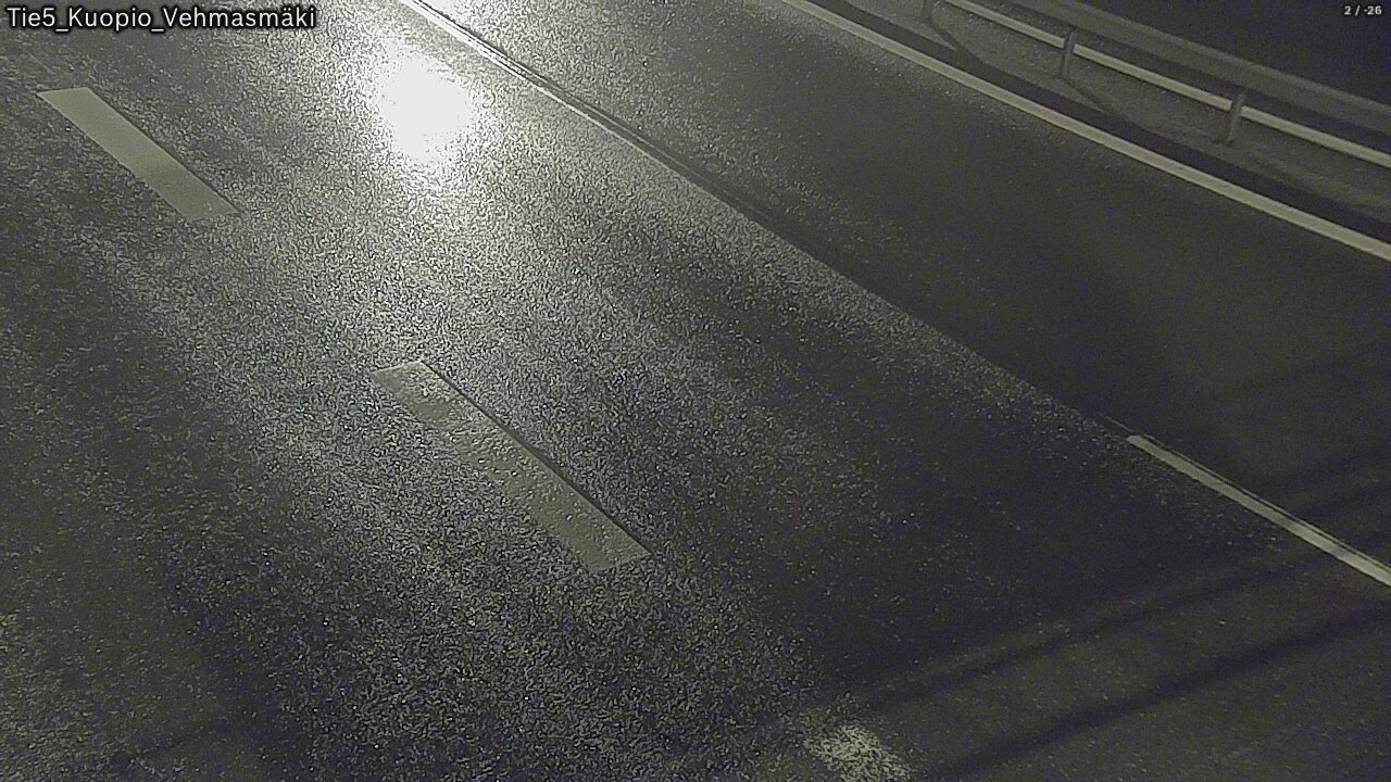 Weather Camera Image Road 5 Kuopio, Vehmasmäki, Kuopio, Pohjois-Savo