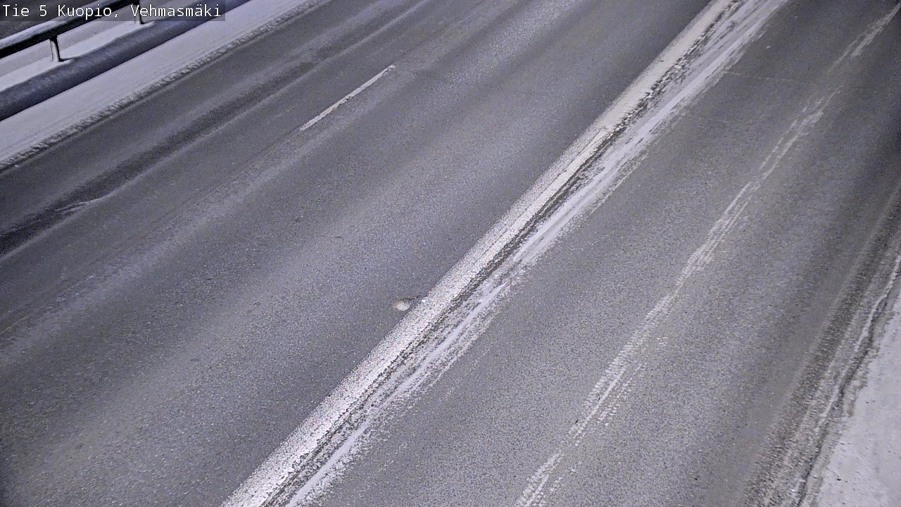 Weather Camera Image Road 5 Kuopio, Vehmasmäki, Kuopio, Pohjois-Savo
