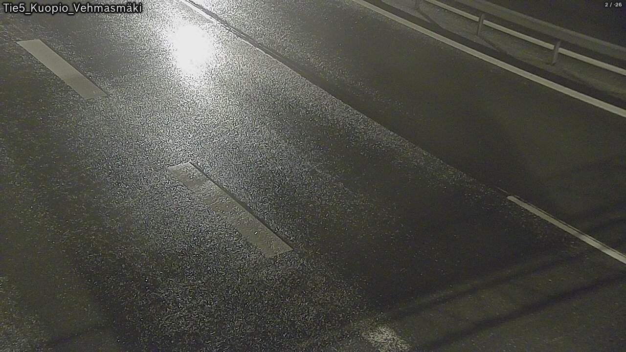 Weather Camera Image Road 5 Kuopio, Vehmasmäki, Kuopio, Pohjois-Savo