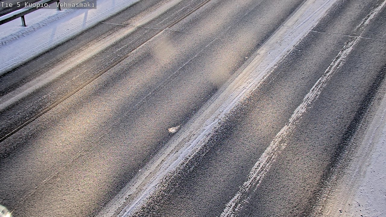 Weather Camera Image Väg 5 Kuopio, Vehmasmäki, Kuopio, Pohjois-Savo