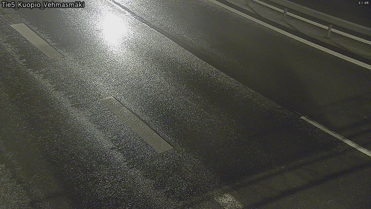 Weather Camera Image Väg 5 Kuopio, Vehmasmäki, Kuopio, Pohjois-Savo