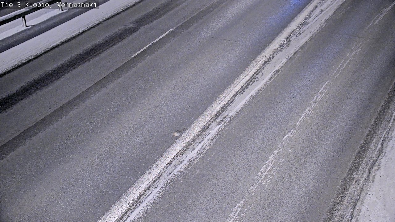 Weather Camera Image Väg 5 Kuopio, Vehmasmäki, Kuopio, Pohjois-Savo