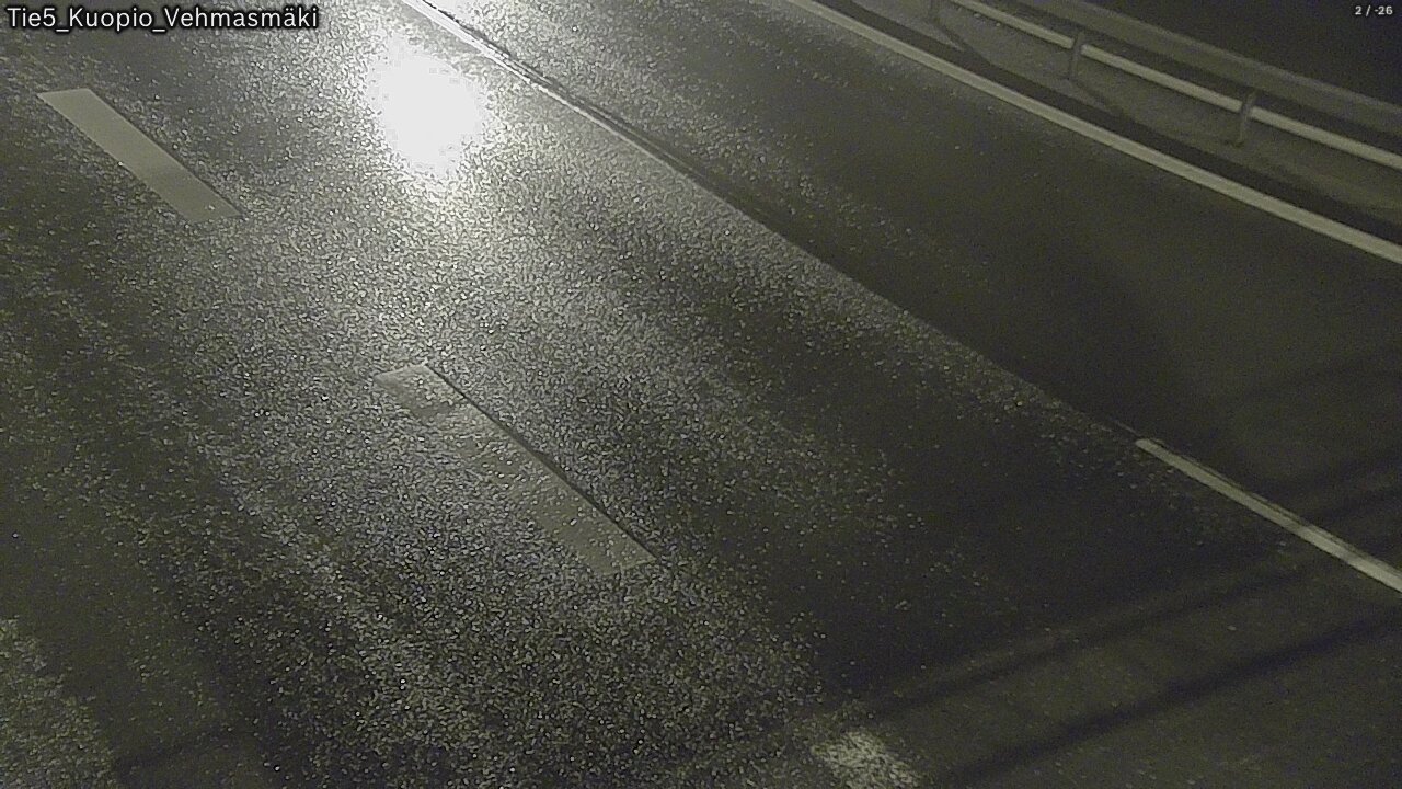 Weather Camera Image Road 5 Kuopio, Vehmasmäki, Kuopio, Pohjois-Savo