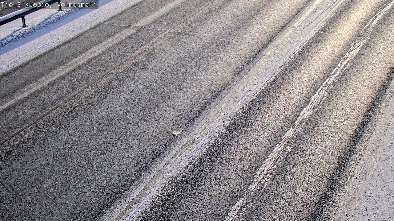 Weather Camera Image Väg 5 Kuopio, Vehmasmäki, Kuopio, Pohjois-Savo