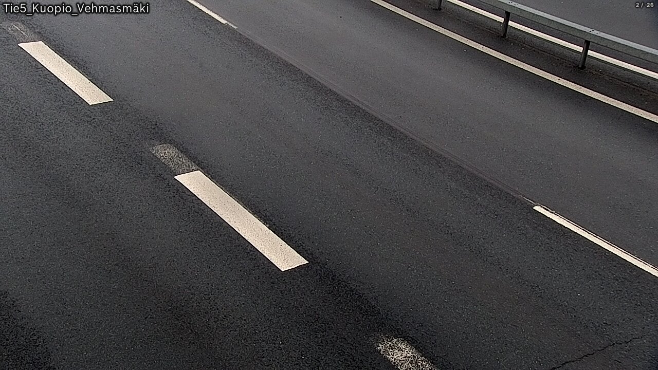 Weather Camera Image Väg 5 Kuopio, Vehmasmäki, Kuopio, Pohjois-Savo