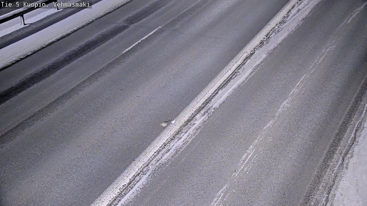 Weather Camera Image Väg 5 Kuopio, Vehmasmäki, Kuopio, Pohjois-Savo