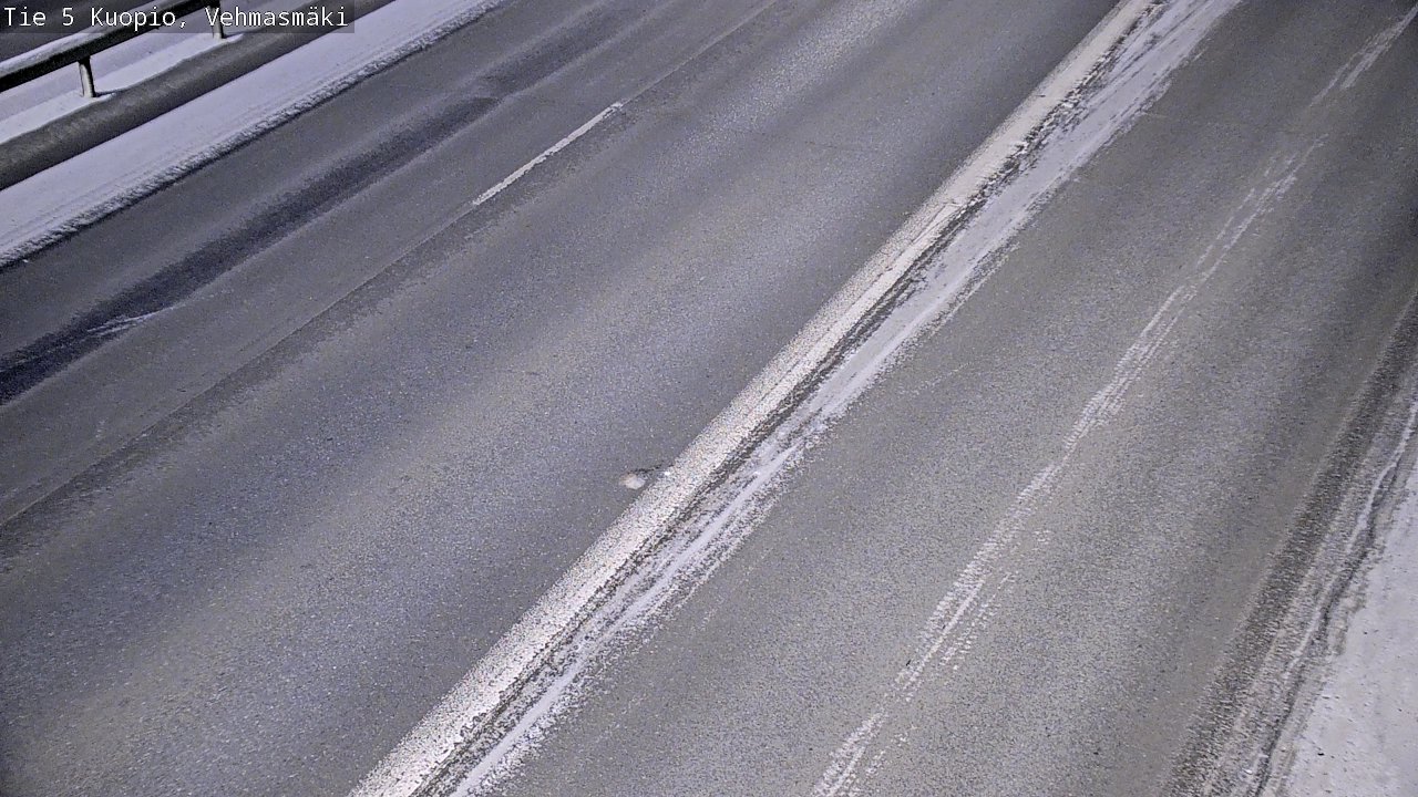 Weather Camera Image Väg 5 Kuopio, Vehmasmäki, Kuopio, Pohjois-Savo