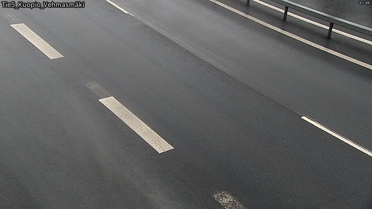 Weather Camera Image Väg 5 Kuopio, Vehmasmäki, Kuopio, Pohjois-Savo